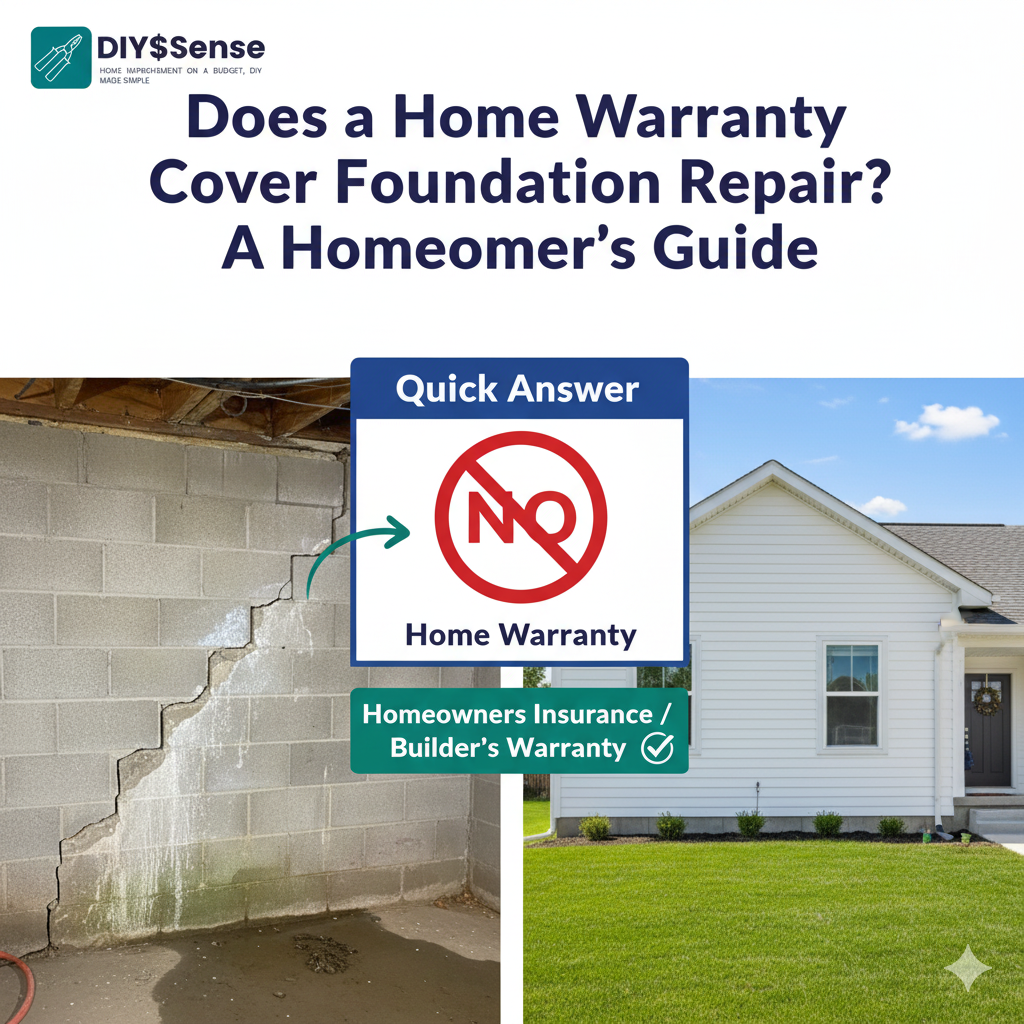 Does a Home Warranty Cover Foundation Repair?