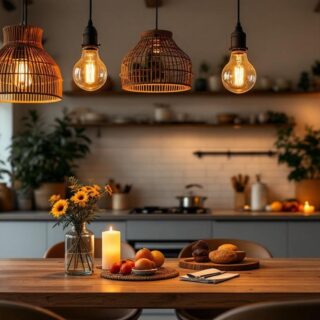 Warm Neutral Kitchen Makeover