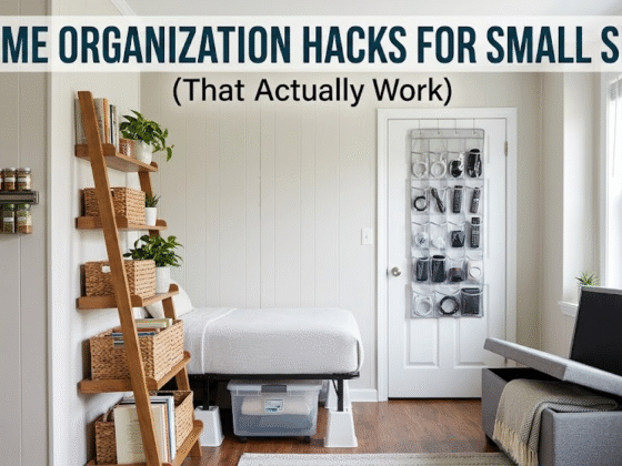 47 Home Organization Hacks for Small Spaces (That Actually Work)