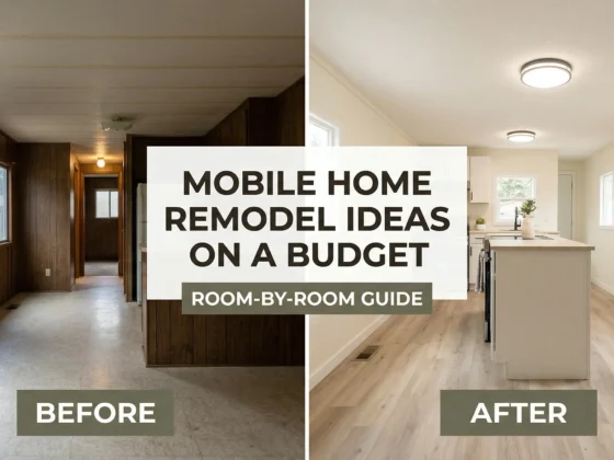 Mobile Home Remodel Idea