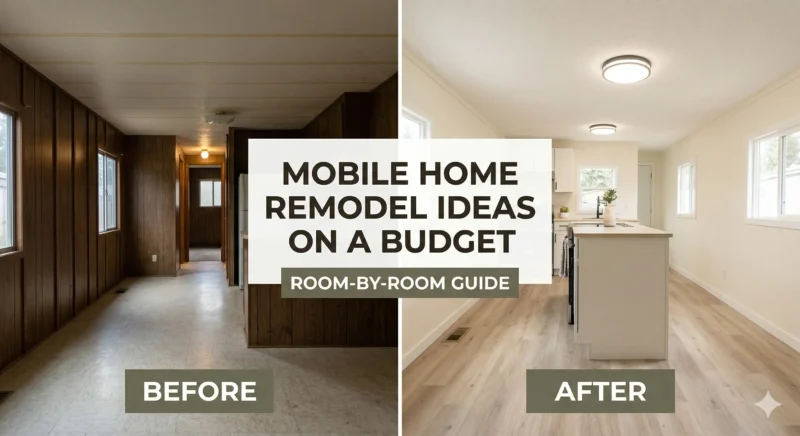 Mobile Home Remodel Idea