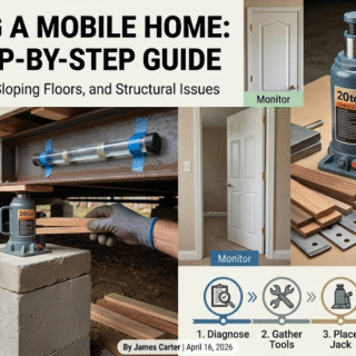 How to Level a Mobile Home: Step-by-Step Guide (2026)