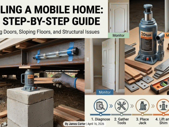 How to Level a Mobile Home: Step-by-Step Guide (2026)