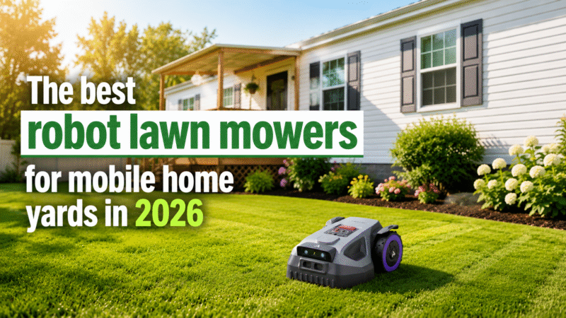 Best Robot Lawn Mower for Mobile Home Yards in 2026